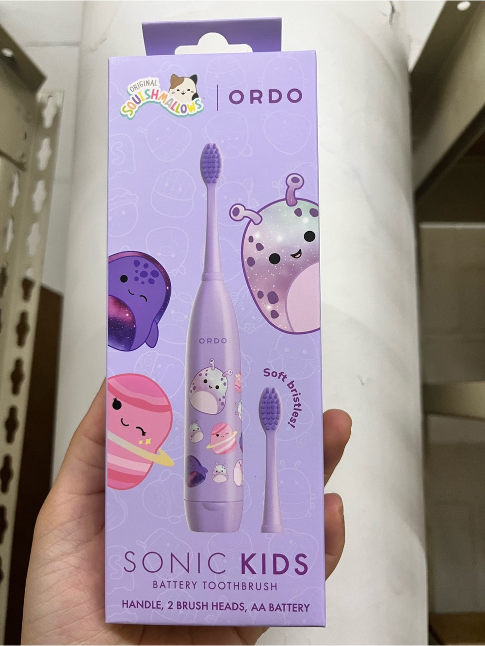 ORDO Sonic Kids Battery Toothbrush — Purple
